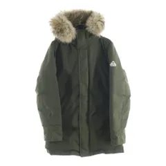 PYRENEX (ピレネックス) ANNECY FUR INT'L ファー付きダウンジャケット カーキ