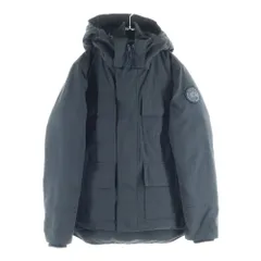 CANADA GOOSE (カナダグース) MAITLAND PARKA BLACK LABEL メイトランド パーカ ブラック レーベル フーデットジップアップダウンジャケット ブラック 4550MB