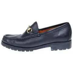 GUCCI (グッチ) ホースビットローファー ブラック 1116030