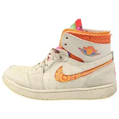 NIKE (ナイキ) AIR JORDAN 1 ZOOM AIR CMFT FB2931-288 エア ジョーダン 1 ズーム エア コンフォート ハイカットスニーカー ベージュ US9.5/27.5cm