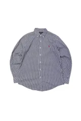 POLO RALPH LAUREN スリムフィット ストライプ シャツ size L