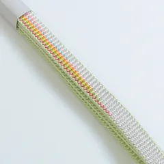 帯締め 平組紐 正絹 緑系 Bランク 和装小物 1221419000165