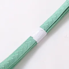 帯締め 正絹 Bランク 平組紐 笹浪組 緑系 1236-01292