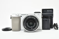<Good Condition> Sony α6100 Power Zoom Lens Kit White ILCE-6100L W