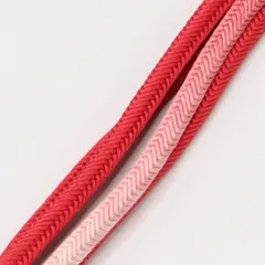 帯締め 正絹 Sランク 角組紐 洋角組 赤系 ピンク系 1236-01249