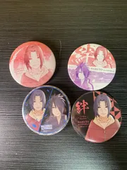 【中古】NARUTO J-WORLD　缶バッジ　4点