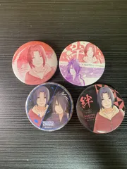 【中古】NARUTO J-WORLD　缶バッジ　4点