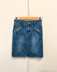 バーバリー ブルーレーベル デニム スカート