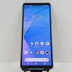 Xperia 10 III SOG04 au ブルー 送料無料 本体 c17625