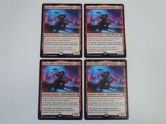 MTG Casey Jones, Asphalt Hooligan ミュータント タートルズ 英語 4枚セット