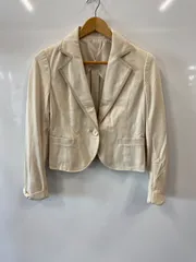 ピB343⚫︎Karl Park Lane⚫︎カールパークレーン⚫︎セットアップ⚫︎スーツ⚫︎テーラードジャケット⚫︎size9号⚫︎タイトティアードスカート⚫︎リボン⚫︎size7号⚫︎レディース⚫︎クリーム色⚫︎日本製