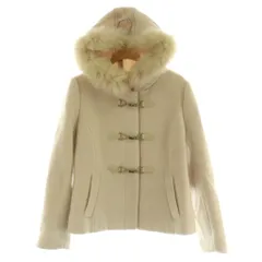 ミッシュマッシュ MISCH MASCH ショートダッフルコート フォックスファー 38 ベージュ /MY ■OS ■ECB001のサムネイル