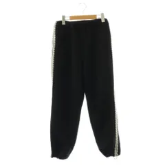 ジーユー GU アンダーカバー UNDERCOVER パンツ s ブラック ホワイト サイドジッパー 裾絞り 長ズボン /HK ■ECB001