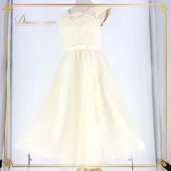 ドレス ワンピース 結婚式 二次会 演奏会 発表会 ピアノ パーティドレス ホワイト系 花柄 レース ノースリーブ ステージ衣装 カラオケ 温かみ アイボリー 洗練 存在感 フェミニン フォーマル ゆったり おしゃれ エレガント 結婚式用 パーティー用