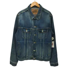 ドゥニーム Denime 101J型 ウォッシュ加工 デニム ジャケット メンズ JPN：XL のサムネイル