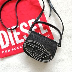 極美品 DIESEL 1DR デニム xsショルダーバッグ 黒 2way 正規品 - メルカリ