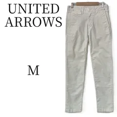 UNITED ARROWS ユナイテッドアローズ 白 カジュアルパンツ M HMR118-25