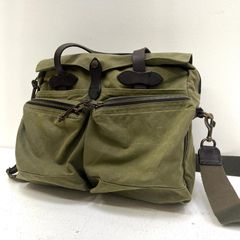 【加古川店】 中古 FILSON | フィルソン その他バッグ 24-HOUR TIN CLOTH BRIEFCASE 82279-1 カーキ 【121】