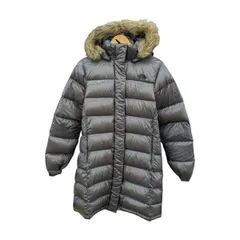 THE NORTH FACE METRO DOWN COAT ノースフェイス ロングダウンジャケット ファー付き メトロダウンコート NDW91404 ブラウン サイズ XL