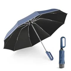 遮熱 風に強い 梅雨対策 折り畳み傘 日傘 反射テープ付き 撥水性 晴雨兼用 UPF50+ メンズ UVカット 遮光黒膠コート おりたたみ傘 レディース クイックシャット ワンタッチ自動開閉 10本骨 大きいサイズ 収納ポーチ付き 逆折り式 折りたたみ傘 OW