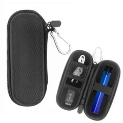 DR.VAPE3対応ケース DR.VAPE Model2に適合する model3にも対応 Dr Stick TypeX対応 JUUL対応 ドクターベイプ2対応 Model2 カートリッジ MOICUU まとめて収納可能 カラビナ付き（ケースのみ) (ブラック)