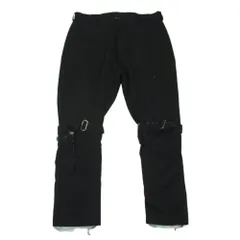 sulvam サルバム S0-P52-100 Classic bandage pants クラシック ウール ギャバジン ボンテージ パンツ ブラック系 L【中古】のサムネイル
