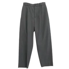 ATON エイトン PRAGGM0700 WOOL TROPICAL TAPERED EASY PANTS ウール トロピカル テーパード イージー パンツ グレー系 44【極上美品】【中古】のサムネイル