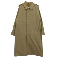 Scye サイ 5122ー71409 SCYE BASICS URBAN RESEARCH別注  サイベーシックス アーバンリサーチ 高密度 先染め ギャバ ロングコート ベージュ系 40【極上美品】【中古】のサムネイル