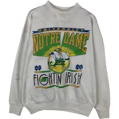 古着 80年代 チャンピオン Champion トリコタグ FIGHTIN' IRISH ノートルダム大学 ファイティングアイリッシュ/eaa616482