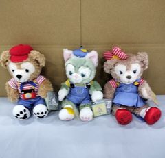 ダッフィー シェリーメイ ジェラトーニ ぬいぐるみバッチ ディズニー