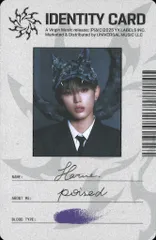 &TEAM HARUA Go in Blind (月狼) 通常盤 IDENTITY CARD IDカード