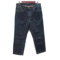 エドウィン EDWIN パンツ デニム ジーンズ ダメージ加工 34 紺 ネイビー /YI