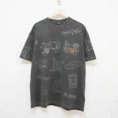 エクストララージ (L) X-LARGE ALLOVER PRINTED S/S POCKET TEE ゴリラ 半袖 Ｔシャツ ポケット付き ポケT 総柄 101242011012 J8-34