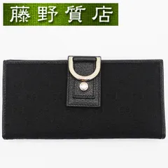 （美品）グッチ GUCCI アビー 長財布 GGキャンバス レザー ブラック 黒 ゴールド金具 141412 二つ折り長財布 ロングウォレット グッチ 財布 二つ折り グッチ 長財布 ブランド財布中古 gucci 財布 中古 8012
