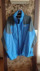 ノースフェイス GORE-TEX ジャケット ブルー/グレー