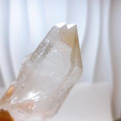 インド産 サマディクォーツ】（マニカラン水晶）クラスター 342g 高