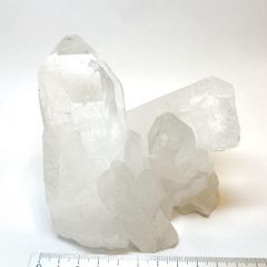 ヒマラヤ水晶 インド希少 マニハール水晶原石クラスター透明感抜群