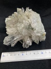 極上特大結晶 インド産 キューブ型 グリーンアポフィライト クラスター