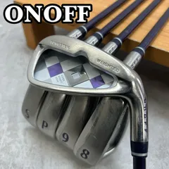オノフ　2014年　レディースゴルフ　アイアン5本セット　カーボン　L　右利き用　ONOFFのサムネイル