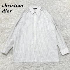 クリスチャンディオール ムッシュ 長袖シャツ セージグリーン 