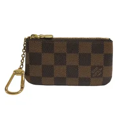 LOUIS VUITTON ルイヴィトン カードキーケース ポシェット･クレ N62658 ダミエ・エベヌ レディース お箱あり 【未使用保管品】 22601K264