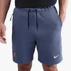 【送料無料・匿名配送】Nike ナイキ PSG パリ・サンジェルマン テックフリース ショーツ 25/26 青 ブルー 新品 正規品 日本未発売