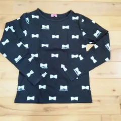 356 150cm SISTER JENNI女の子 長袖 T シャツ ロンt リボン