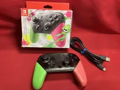 ジャンク Nintendo Switch Proコントロｰラｰ スプラトゥｰン2エディション
