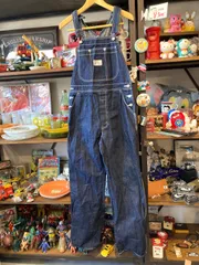 MP181) BIGJOHN ビッグジョン オーバーオール Sサイズ メンズ 古着 現状品