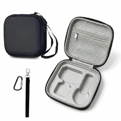 【新品】 [KernoKost] Insta360 GO Ultra 用 収納ケース 【専用設計/耐衝撃】 キャリングケース 防水 防塵 高密度EVA素材 全面保護 アクションカメラ アクセサリー収納 バッグ 持ち運び便利 カラビナ・ハンドストラップ付き (ブ