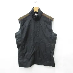 ナイキ NIKE ベスト スポーツウェア トレーニング ジップアップ ロゴ メッシュ 前あき 黒 ブラック L