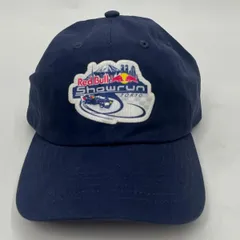 【未使用】Red Bull Showrun ネイビーキャップ　コットンツイルローキャップ　サイズFREE　ユナイテッドアスレ製【送料無料】メール便※代引き不可のサムネイル