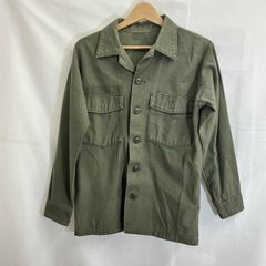 実物60s USA製 OG107ユーティリティシャツ カーキ 161/2✖️32 - メルカリ
