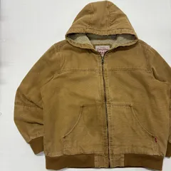 【即日発送】リーバイス ダック地 ボア ジャケット XL ブラウン アクティブ パーカー フーディ アメカジ【6075ST】のサムネイル